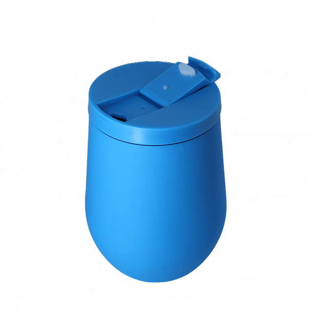 Кофер софт-тач NEO CO12s (голубой) с логотипом  заказать по выгодной цене в кибермаркете AvroraStore