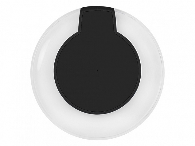 Беспроводное зарядное устройство Pod со светодиодной подсветкой с логотипом  заказать по выгодной цене в кибермаркете AvroraStore
