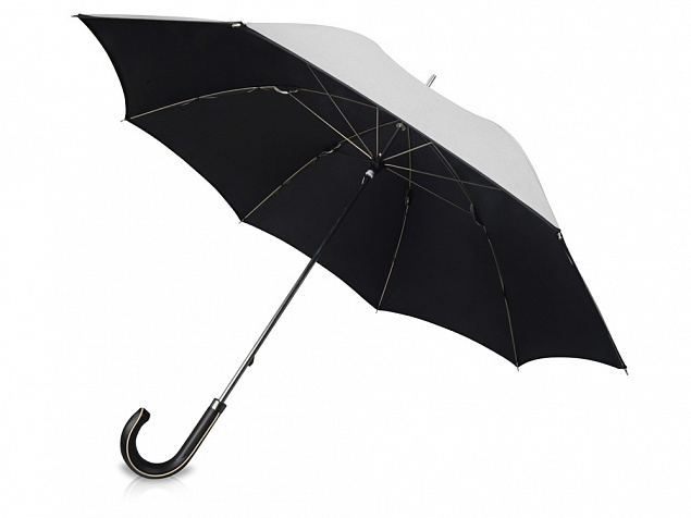 Зонт-трость Ривер с логотипом  заказать по выгодной цене в кибермаркете AvroraStore