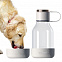 Бутылка для воды с миской для питомца Dog Water Bowl Lite, белая с логотипом  заказать по выгодной цене в кибермаркете AvroraStore