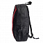 Рюкзак PLUS, чёрный/красный, 44 x 26 x 12 см, 100% полиэстер 600D с логотипом  заказать по выгодной цене в кибермаркете AvroraStore