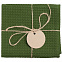 Набор кухонных полотенец Good Wipe, белый с зеленым с логотипом  заказать по выгодной цене в кибермаркете AvroraStore