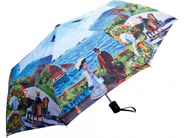 Набор «Моне. Сад в Сент-Андрес»: платок, складной зонт с логотипом  заказать по выгодной цене в кибермаркете AvroraStore