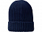 Ives, органическая шапка, темно-синий с логотипом  заказать по выгодной цене в кибермаркете AvroraStore