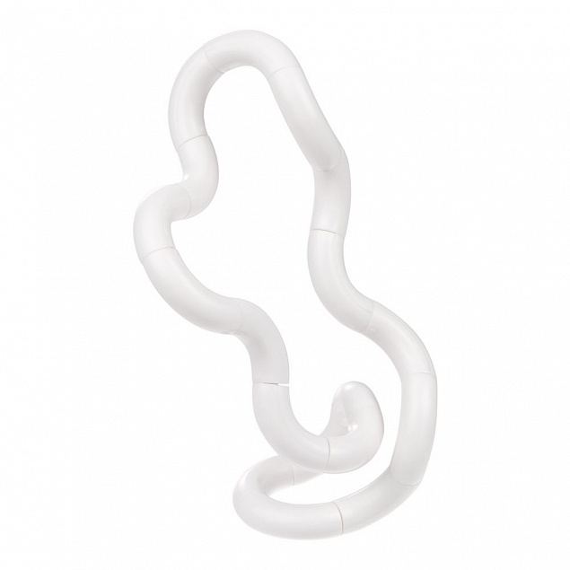 Антистресс «Змейка», белый с логотипом  заказать по выгодной цене в кибермаркете AvroraStore