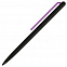 Карандаш GrafeeX в чехле, черный с фиолетовым с логотипом  заказать по выгодной цене в кибермаркете AvroraStore
