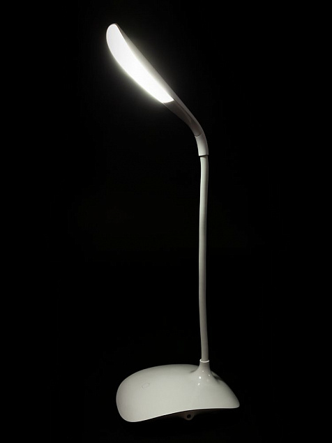 Беспроводная настольная лампа lumiFlex ver. 2 с логотипом  заказать по выгодной цене в кибермаркете AvroraStore