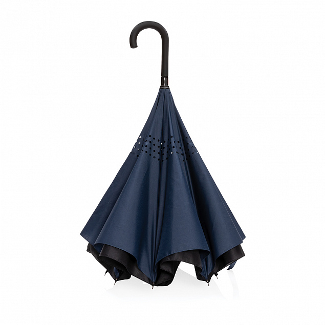 Двусторонний зонт Impact из RPET AWARE™ 190T, 23" с логотипом  заказать по выгодной цене в кибермаркете AvroraStore
