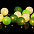 Гирлянда Filamenta, зеленая с логотипом  заказать по выгодной цене в кибермаркете AvroraStore