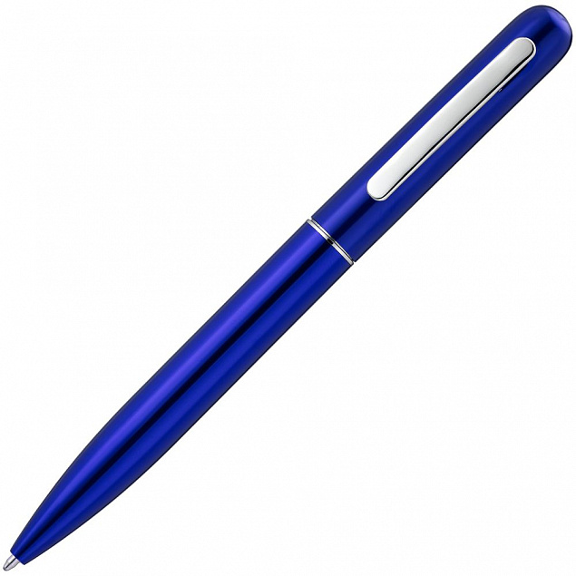 Ручка шариковая Scribo, синяя с логотипом  заказать по выгодной цене в кибермаркете AvroraStore