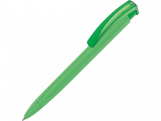 Ручка пластиковая шариковая трехгранная «TRINITY K transparent GUM» soft-touch с логотипом  заказать по выгодной цене в кибермаркете AvroraStore