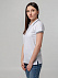 Рубашка поло женская Virma Stripes Lady, белая с логотипом  заказать по выгодной цене в кибермаркете AvroraStore