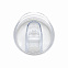 Крышка для кофера СО12 с клапаном (прозрачный) с логотипом  заказать по выгодной цене в кибермаркете AvroraStore