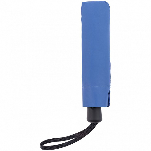 Зонт складной Show Up со светоотражающим куполом, синий с логотипом  заказать по выгодной цене в кибермаркете AvroraStore