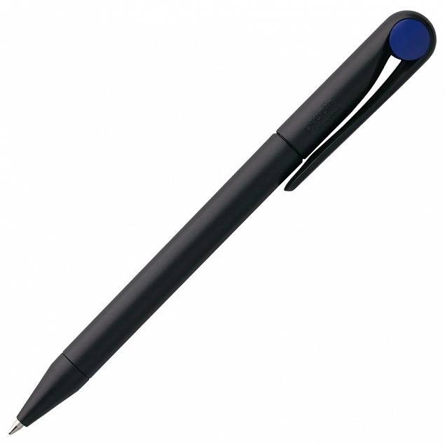 Ручка шариковая Prodir DS1 TMM Dot, черная с синим с логотипом  заказать по выгодной цене в кибермаркете AvroraStore