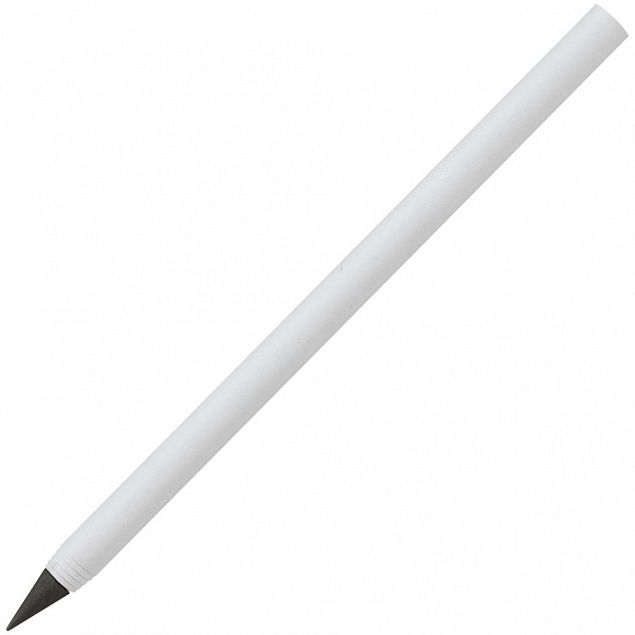 Вечный карандаш Carton Inkless, белый с логотипом  заказать по выгодной цене в кибермаркете AvroraStore