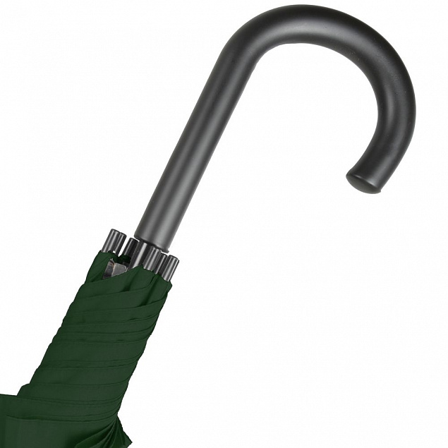 Зонт-трость Hit Golf AC, зеленый с логотипом  заказать по выгодной цене в кибермаркете AvroraStore