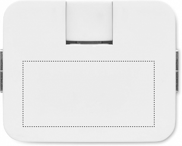 4-портовый USB-концентратор с к с логотипом  заказать по выгодной цене в кибермаркете AvroraStore