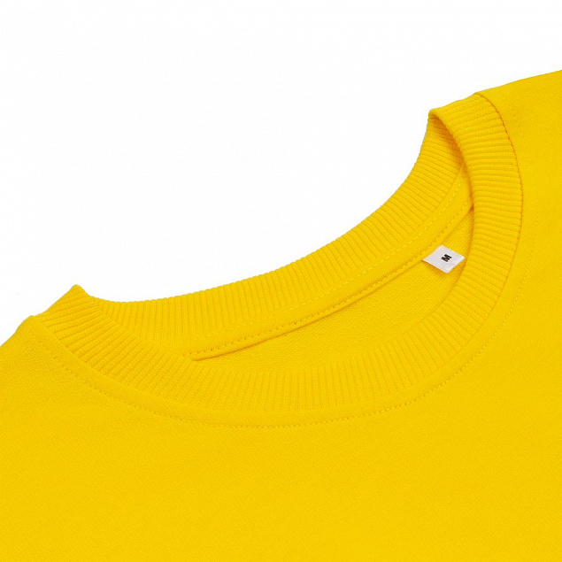 Свитшот с вышивкой Mickey Mouse, желтый с логотипом  заказать по выгодной цене в кибермаркете AvroraStore