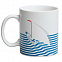 Кружка Sea, белая с логотипом  заказать по выгодной цене в кибермаркете AvroraStore