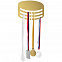 Медальница Steel Hanger, золотистая с логотипом  заказать по выгодной цене в кибермаркете AvroraStore