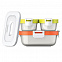 Набор из 3 контейнеров Neat Stack и охлаждающего блока с логотипом  заказать по выгодной цене в кибермаркете AvroraStore