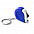 Рулетка- брелок 1 м TRESNA, Королевский синий с логотипом  заказать по выгодной цене в кибермаркете AvroraStore