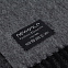 Палантин Gorgeous, черный с логотипом  заказать по выгодной цене в кибермаркете AvroraStore