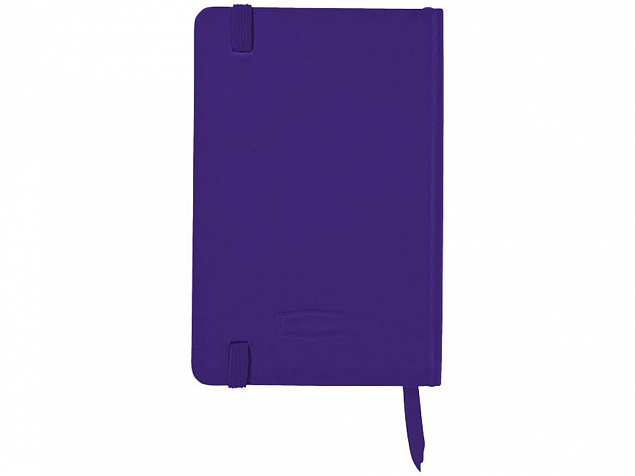 Блокнот классический карманный Juan А6, пурпурный с логотипом  заказать по выгодной цене в кибермаркете AvroraStore