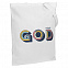 Холщовая сумка «Новый GOD», белая с логотипом  заказать по выгодной цене в кибермаркете AvroraStore