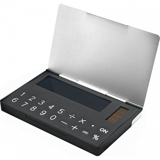 Калькулятор с визитницей с логотипом  заказать по выгодной цене в кибермаркете AvroraStore