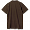 Рубашка поло мужская SUMMER 170, темно-коричневая (шоколад) с логотипом  заказать по выгодной цене в кибермаркете AvroraStore