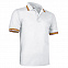 Рубашка поло COMBI (белая) с логотипом  заказать по выгодной цене в кибермаркете AvroraStore
