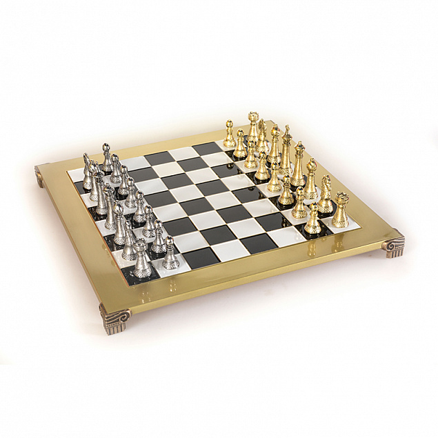Шахматы "Классические" с логотипом  заказать по выгодной цене в кибермаркете AvroraStore