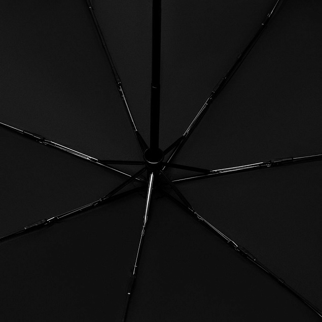 Зонт складной Trend Magic AOC, черный с логотипом  заказать по выгодной цене в кибермаркете AvroraStore