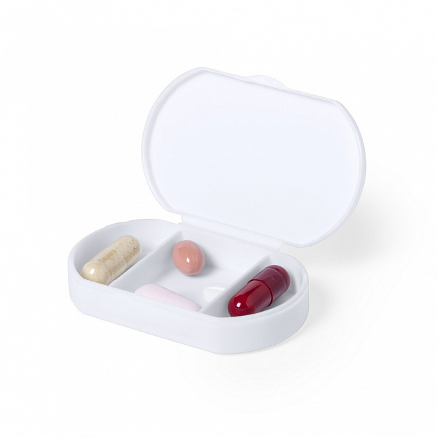 Таблетница с антибактериальным эффектом с логотипом  заказать по выгодной цене в кибермаркете AvroraStore