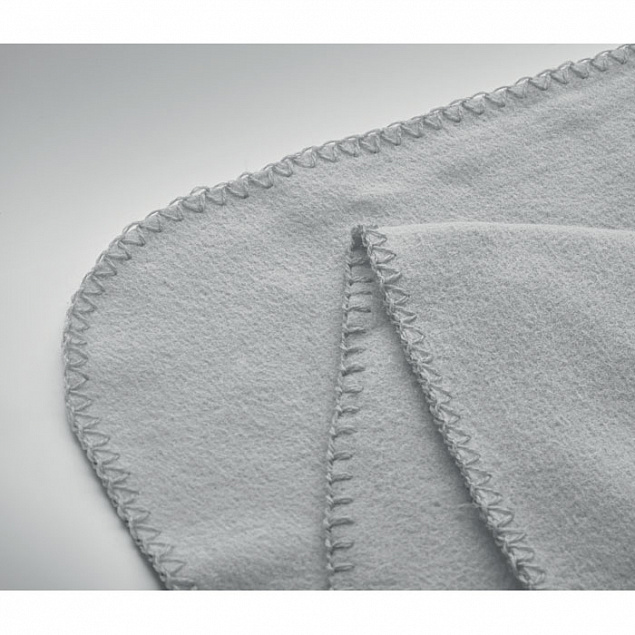 Одеяло из RPET флиса 130 гр/м² с логотипом  заказать по выгодной цене в кибермаркете AvroraStore