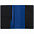 Обложка для паспорта Multimo, черная с синим с логотипом  заказать по выгодной цене в кибермаркете AvroraStore