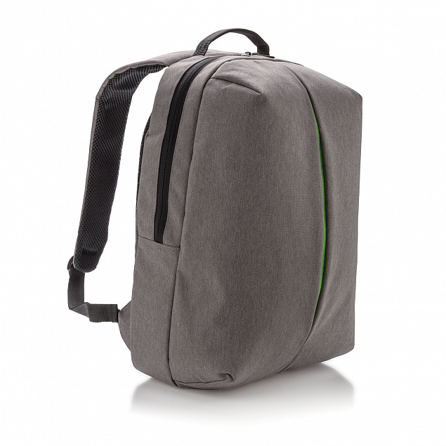 Рюкзак Smart, серый с логотипом  заказать по выгодной цене в кибермаркете AvroraStore