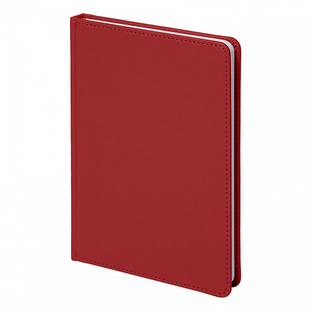 Ежедневник недатированный Anderson, А5, бордовый, белый блок с логотипом  заказать по выгодной цене в кибермаркете AvroraStore
