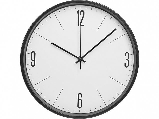 Алюминиевые настенные часы «Zen» с логотипом  заказать по выгодной цене в кибермаркете AvroraStore