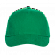 Бейсболка 11 Зелёный с логотипом  заказать по выгодной цене в кибермаркете AvroraStore