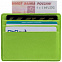 Чехол для карточек Devon, зеленый с логотипом  заказать по выгодной цене в кибермаркете AvroraStore