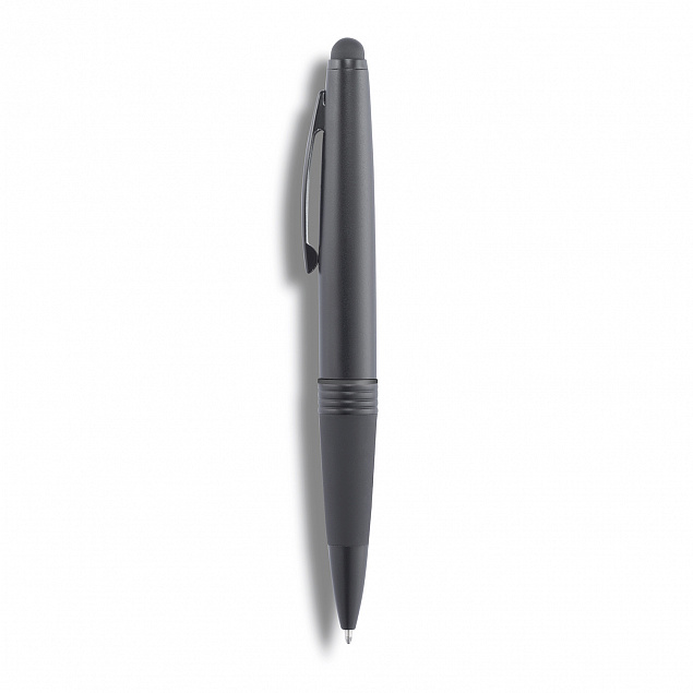 Ручка-стилус 2 в 1, черный с логотипом  заказать по выгодной цене в кибермаркете AvroraStore