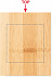 Подставка для ручек бамбук с логотипом  заказать по выгодной цене в кибермаркете AvroraStore