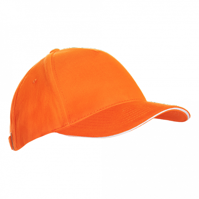 Бейсболка 11K Оранжевый с логотипом  заказать по выгодной цене в кибермаркете AvroraStore