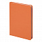 Ежедневник недатированный Anderson, А5,  оранжевый, белый блок с логотипом  заказать по выгодной цене в кибермаркете AvroraStore