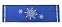 Упаковка-конфета «Снежинки», синяя с логотипом  заказать по выгодной цене в кибермаркете AvroraStore