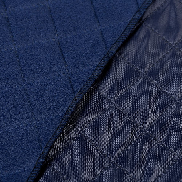 Плед для пикника Soft & Dry, синий с логотипом  заказать по выгодной цене в кибермаркете AvroraStore