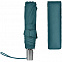 Складной зонт Alu Drop S, 3 сложения, 7 спиц, автомат, синий с логотипом  заказать по выгодной цене в кибермаркете AvroraStore